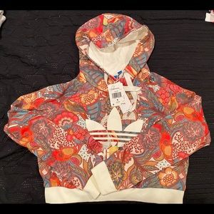 Adidas cropped hoodie